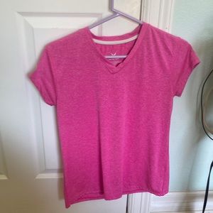 Large Pink Game Time Athletic Tee